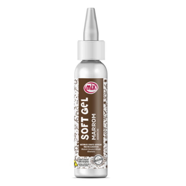 CORANTE MIX SOFTGEL MARROM 25g
