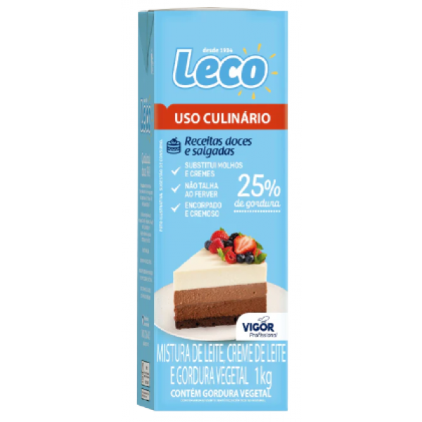 CREME CULINÁRIO LECO 1KG