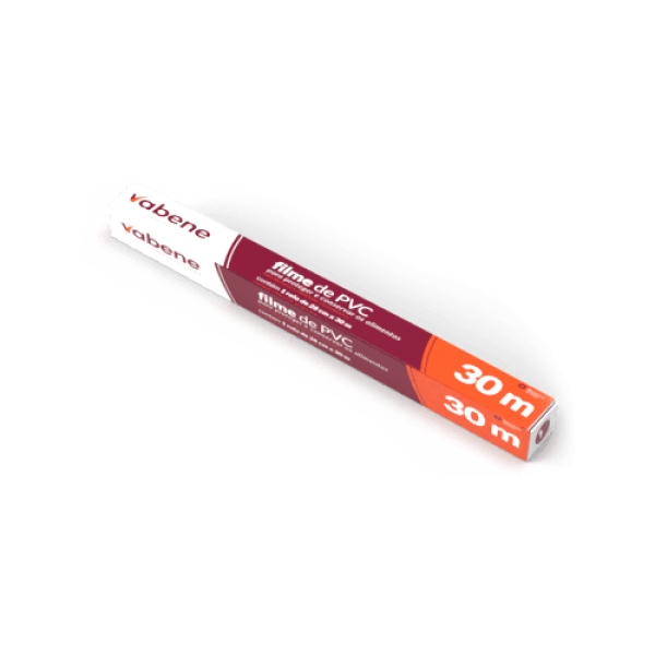 FILME PVC CARTUCHO 28CMX30M
