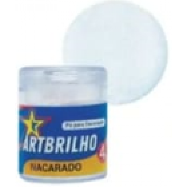 PÓ P/ DECORAÇÃO ART BRILHO NACARADO 4G