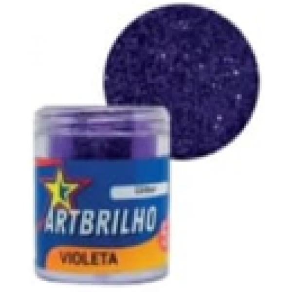 GLITTER ART BRILHO VIOLETA 5G