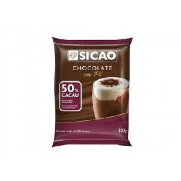 CHOCOLATE 50% CACAU EM PÓ SICAO 1KG