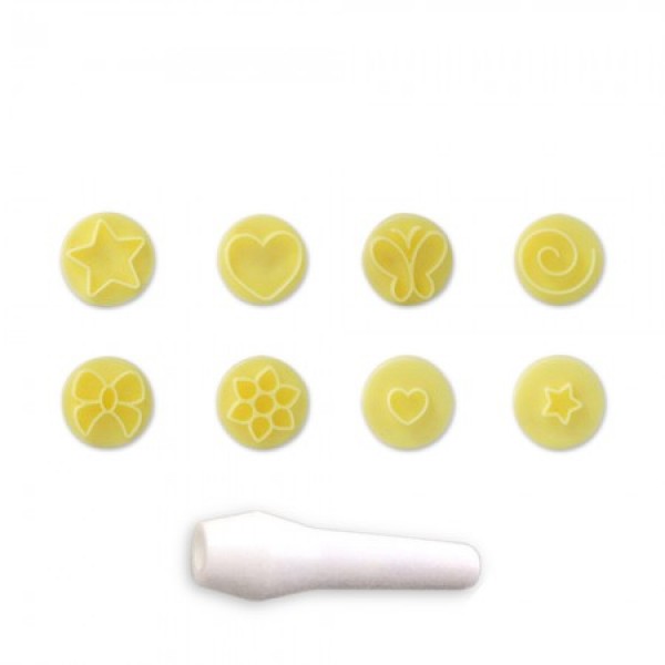 KIT CARIMBOS ESSENCIAIS AMARELO 