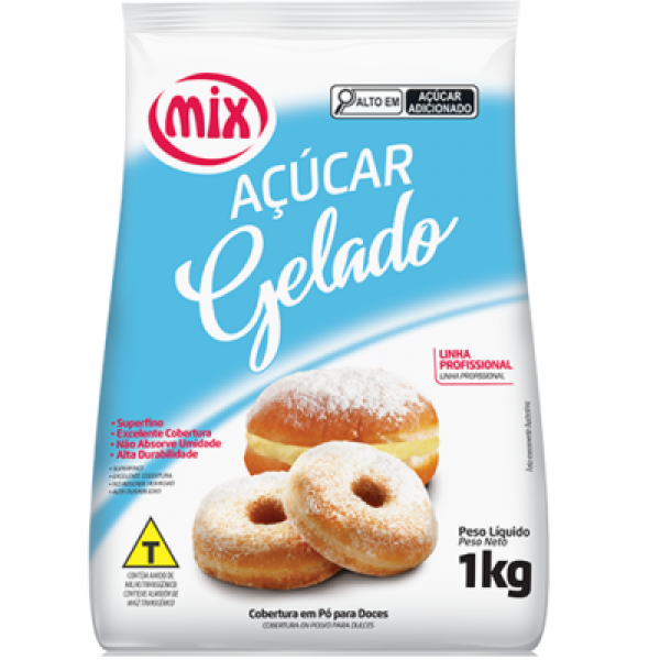 AÇUCAR GELADO MIX 1KG