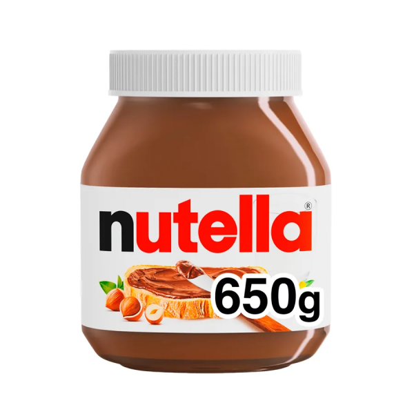 NUTELLA CREME DE AVELÃ 650g