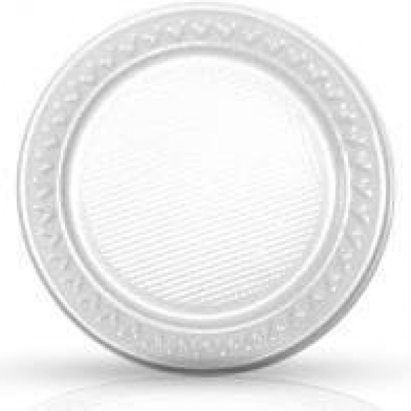 PRATO RASO PR15 ULTRA COPOS BRANCO C/10UNID