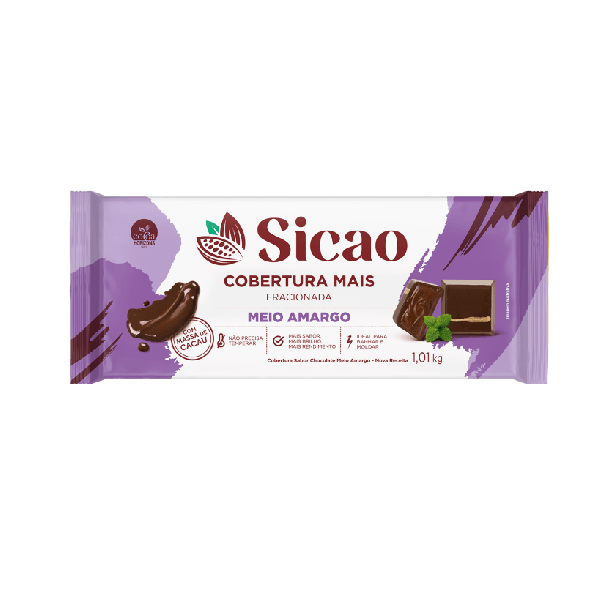 COBERTURA MAIS SICAO MEIO AMARGO 1,01Kg