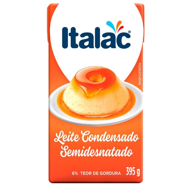 LEITE CONDENSADO ITALAC 395G UNID