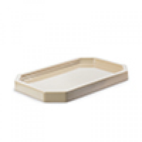 BANDEJA DECORATIVA LAPIDADA 30X16 NOZ MOSCADA TASIL UNID