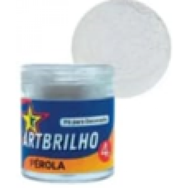 PÓ P/ DECORAÇÃO ART BRILHO PÉROLA 4G