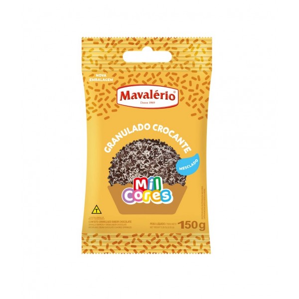 GRANULADO CROCANTE MESCLADO 150G MAVALERIO