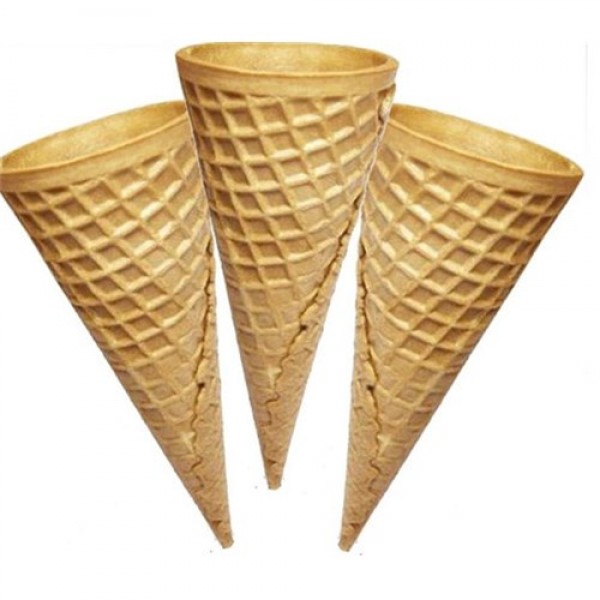CASQUINHA DE  SORVETE TIPO BISCOITO PCT C/10 UNID