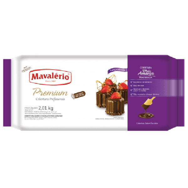 COBERTURA PREMIUM  MEIO AMARGO MAVALÉRIO 1,01KG
