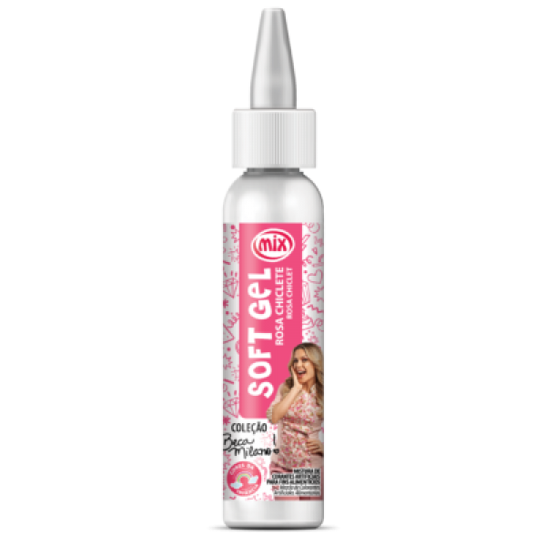 CORANTE MIX SOFTGEL ROSA CHICLETE 25g