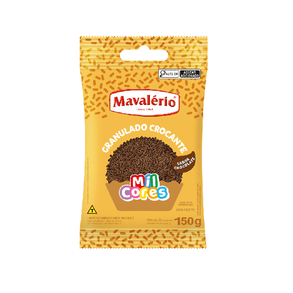 GRANULADO CROCANTE  CHOCOLATE 150G MAVALERIO