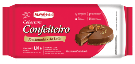COBERTURA CONFEITEIRO AO LEITE MAVALÉRIO