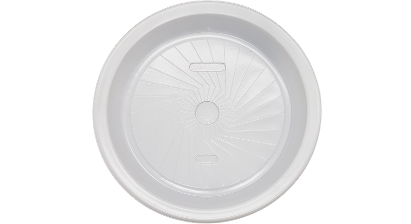 PRATO RASO PR23 BRANCO C/50 UNID