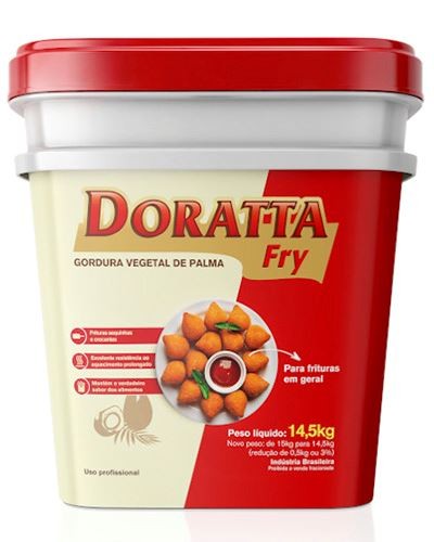 Gordura De Palma Doratta Fry Balde 14,5kg