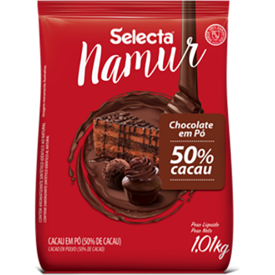 CHOCOLATE EM PÓ 50% CACAU SELECTA 1,01Kg