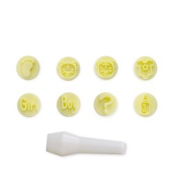 KIT CARIMBOS BABY AMARELO