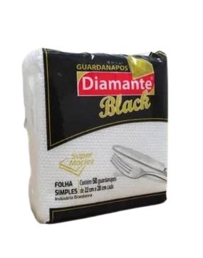 GUARDANAPO DIAMANTE 30CM X 30CM C/50UNID