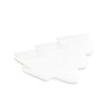 BANDEJA DECORATIVA PINHEIRO 22X17 BRANCA TASIL UNID