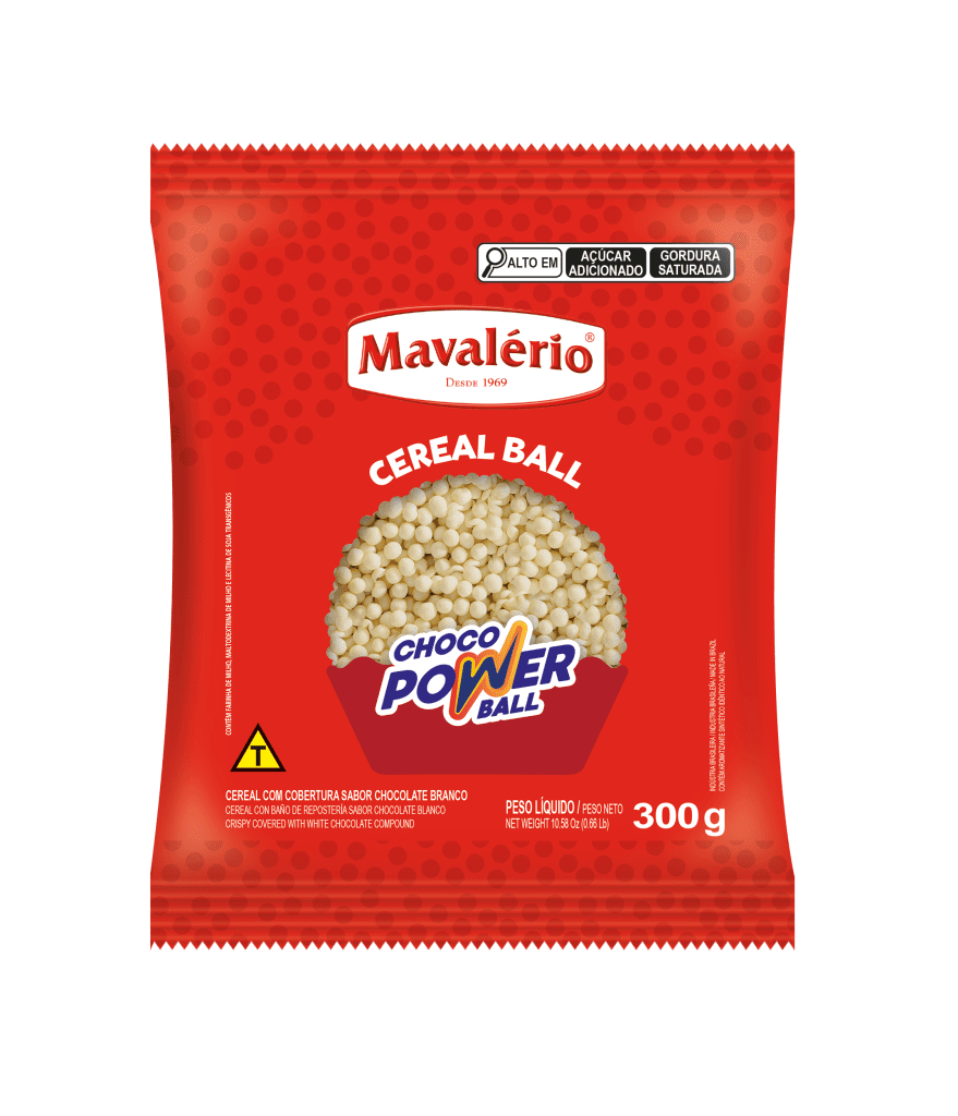 CHOCOPOWER MINE  BALL SABOR CHOCOLATE BRANCO 300g