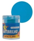 PÓ P/ DECORAÇÃO ART BRILHO AZUL CLARO 4G