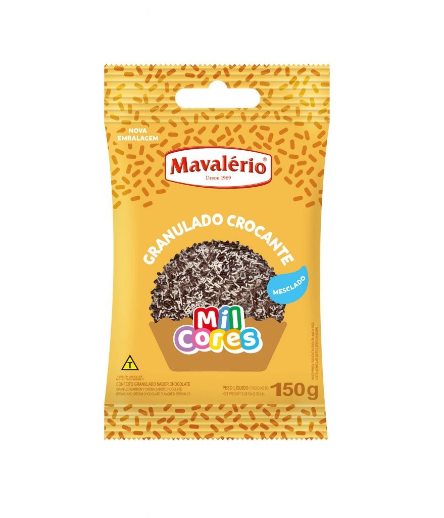 GRANULADO CROCANTE MESCLADO 150G MAVALERIO