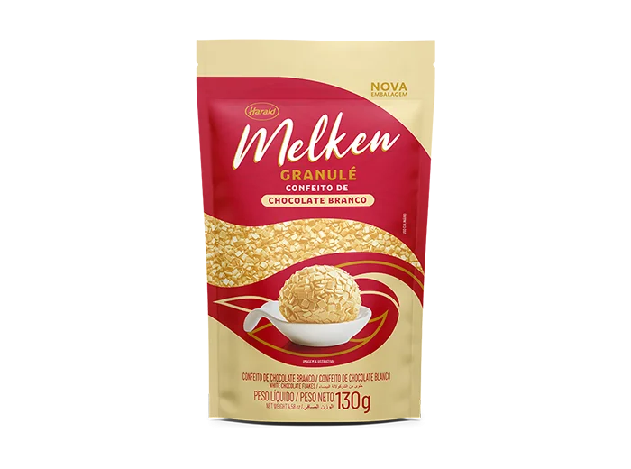 GRANULÉ MELKEN CHOCOLATE BRANCO  400g