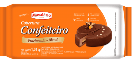 COBERTURA CONFEITEIRO BLEND MAVALÉRIO 1,01Kg