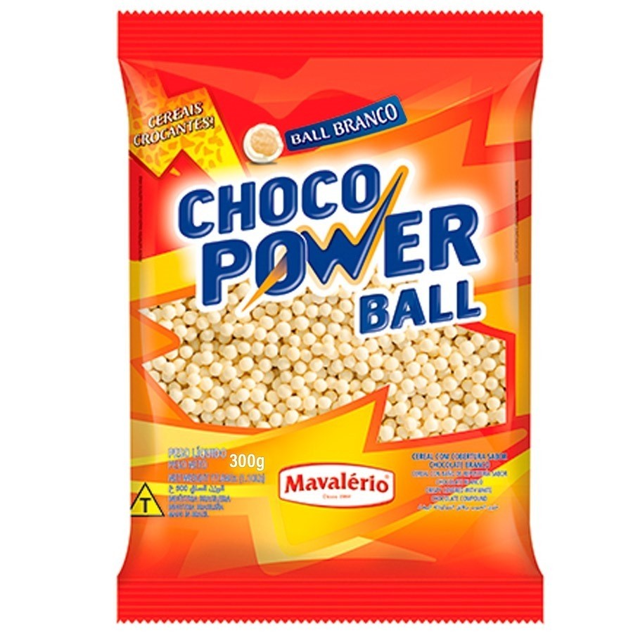 MINI BALL SABOR CHOCOLATE BRANCO