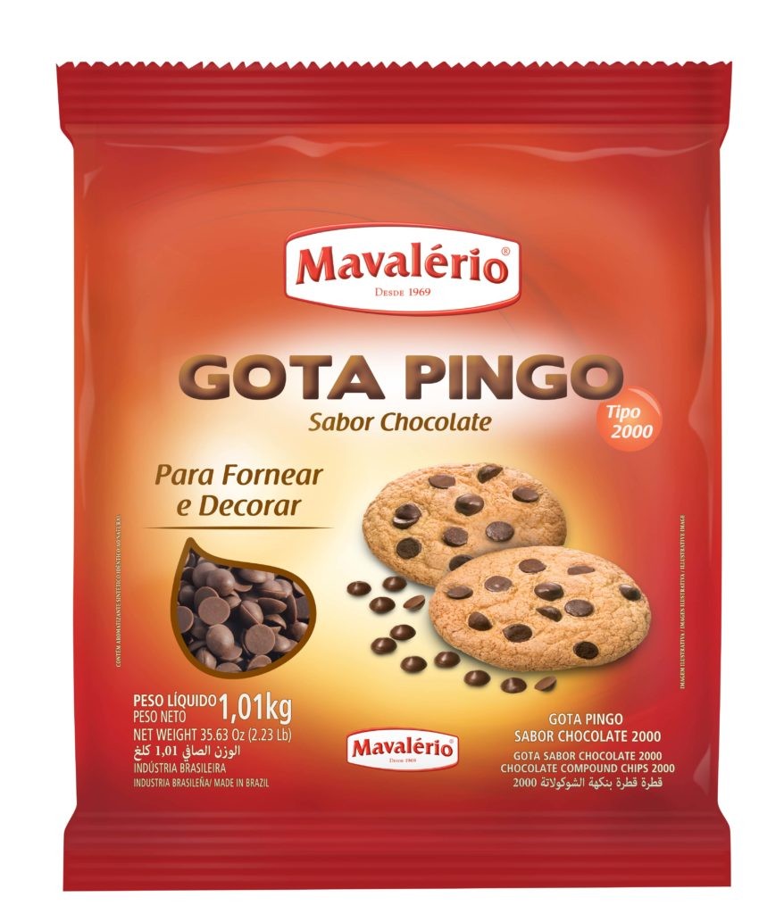GOTAS PINGO SABOR CHOCOLATE 1,01 KG MAVALERIO