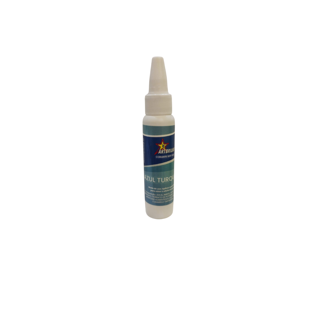 CORANTE  ARTBRILHO SOFTGEL AZUL TURQUESA 25g