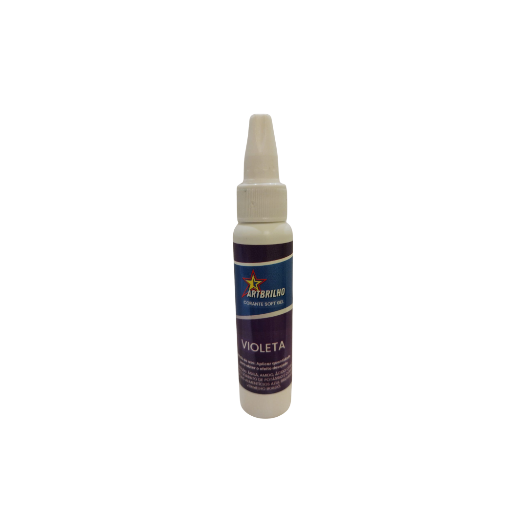 CORANTE  ARTBRILHO SOFTGEL VIOLETA 25g