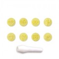 KIT CARIMBOS AMOR AMARELO 