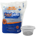 KIT POTE + TAMPA 200ML COM 24 KITS/UNID