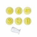 KIT CARIMBOS EROTICOS AMARELO (2 cm) 