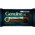 CHOCOLATE MEIO AMARGO GENUINE 1KG BARRA