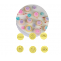 KIT CARIMBOS UNICORNIO AMARELO (2 cm) -UN